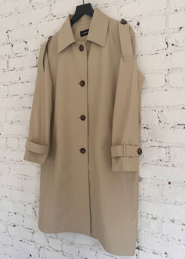 Beige Trench Coat