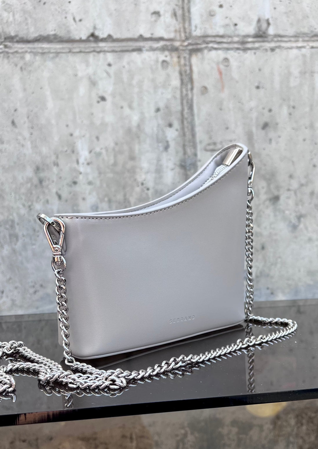 Small grey crossbody bag on sale