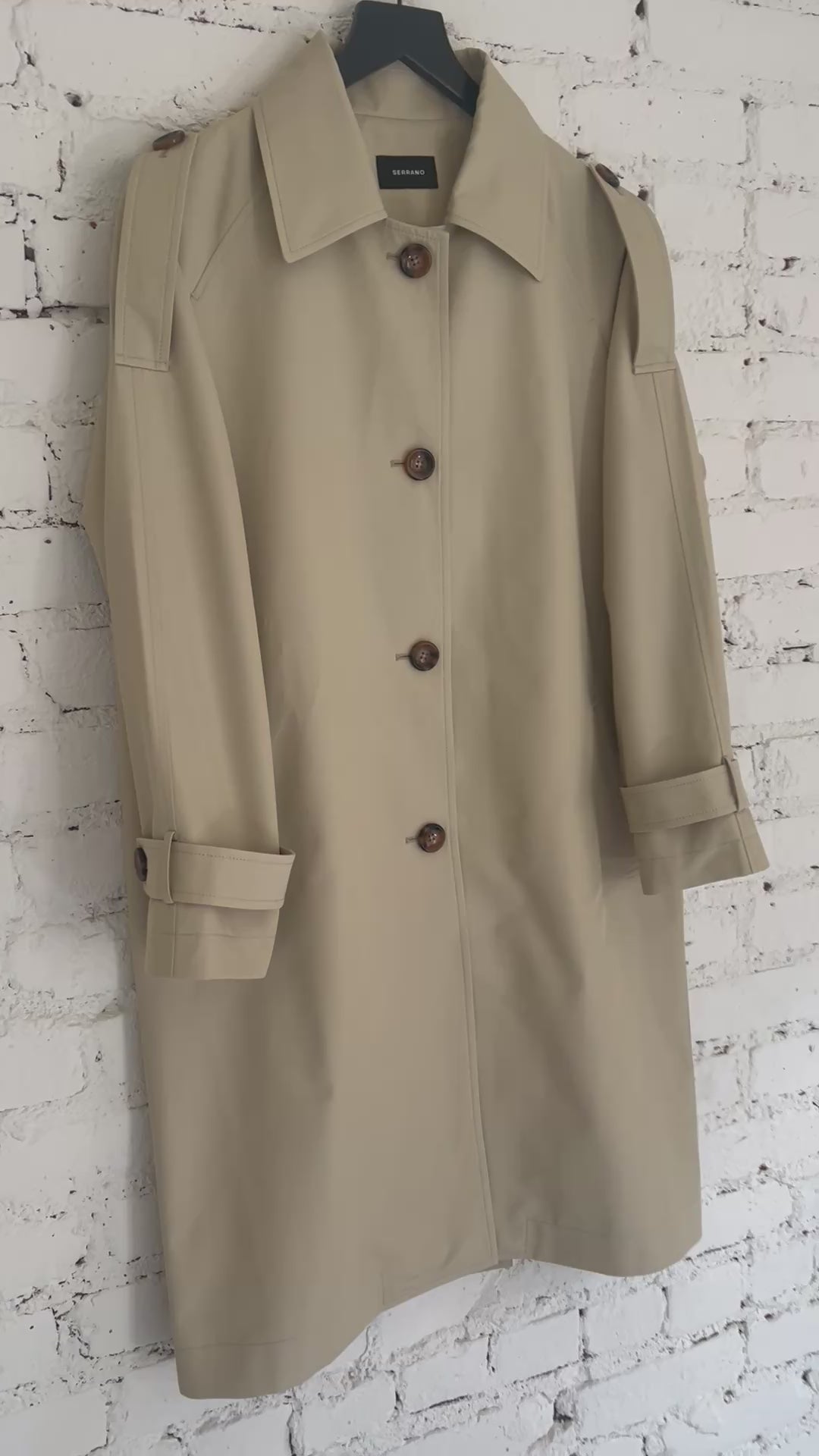 Beige Trench Coat