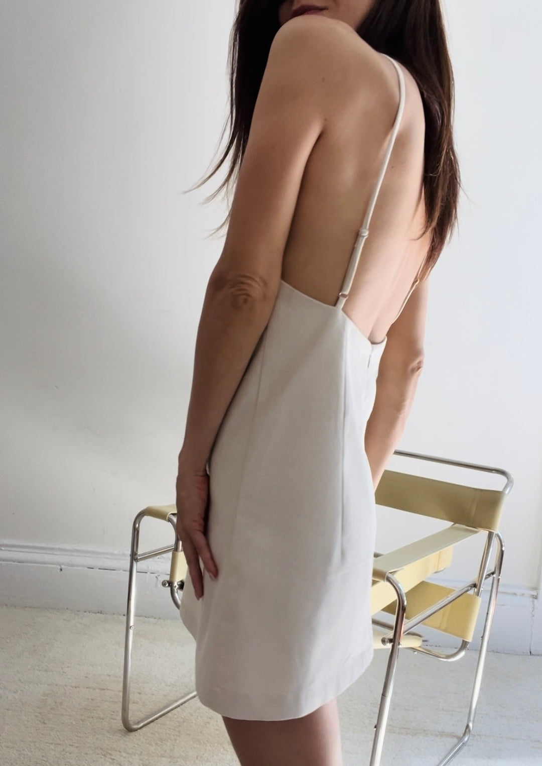 Beige mini dress – SERRANO Beige mini dress – SERRANO