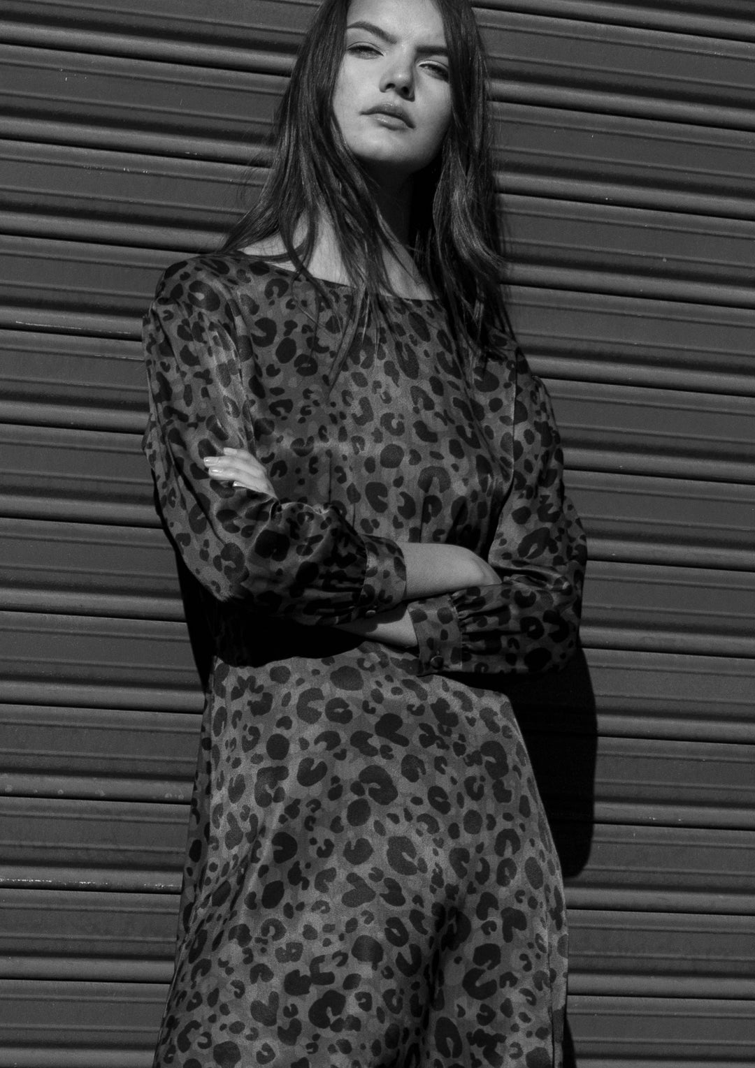 Leopard Print Mini Dress - SERRANO