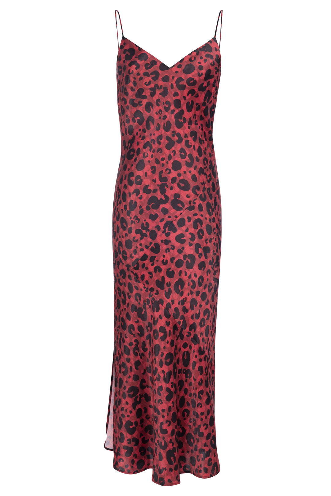 Leopard Print Slip Dress - SERRANO