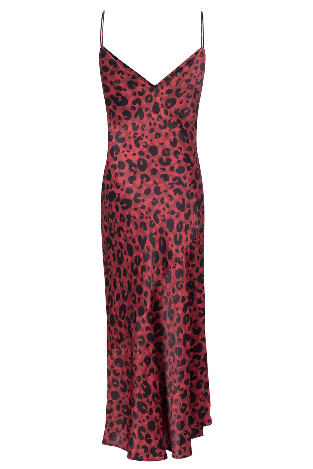 Leopard Print Slip Dress - SERRANO
