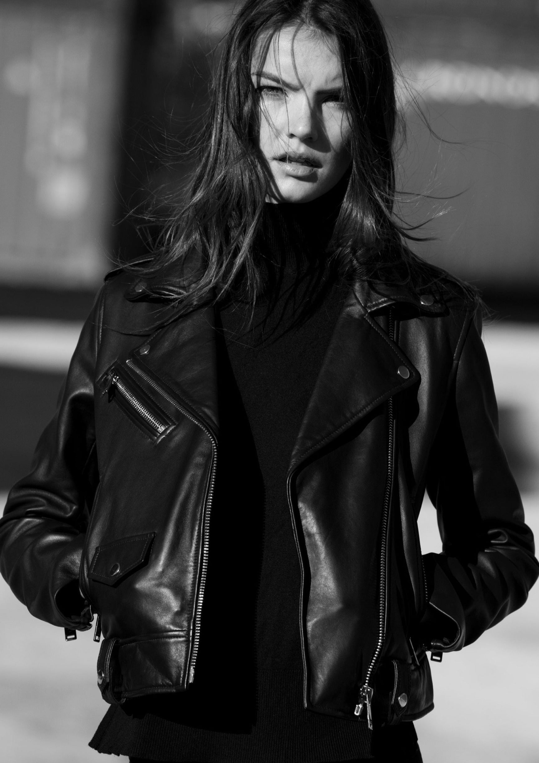 公式通販 - 人気アイテム多数 Leather-Biker-Jacket_Serrano2. ジャケット・アウター