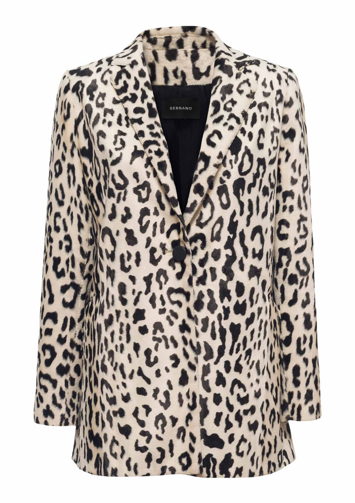 Leopard Print Jacket - SERRANO