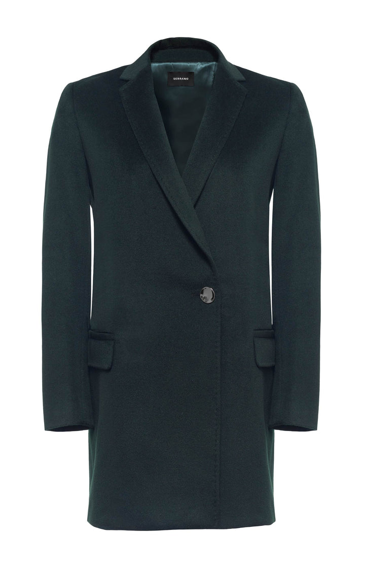Wool coat dark green#color_dark-green