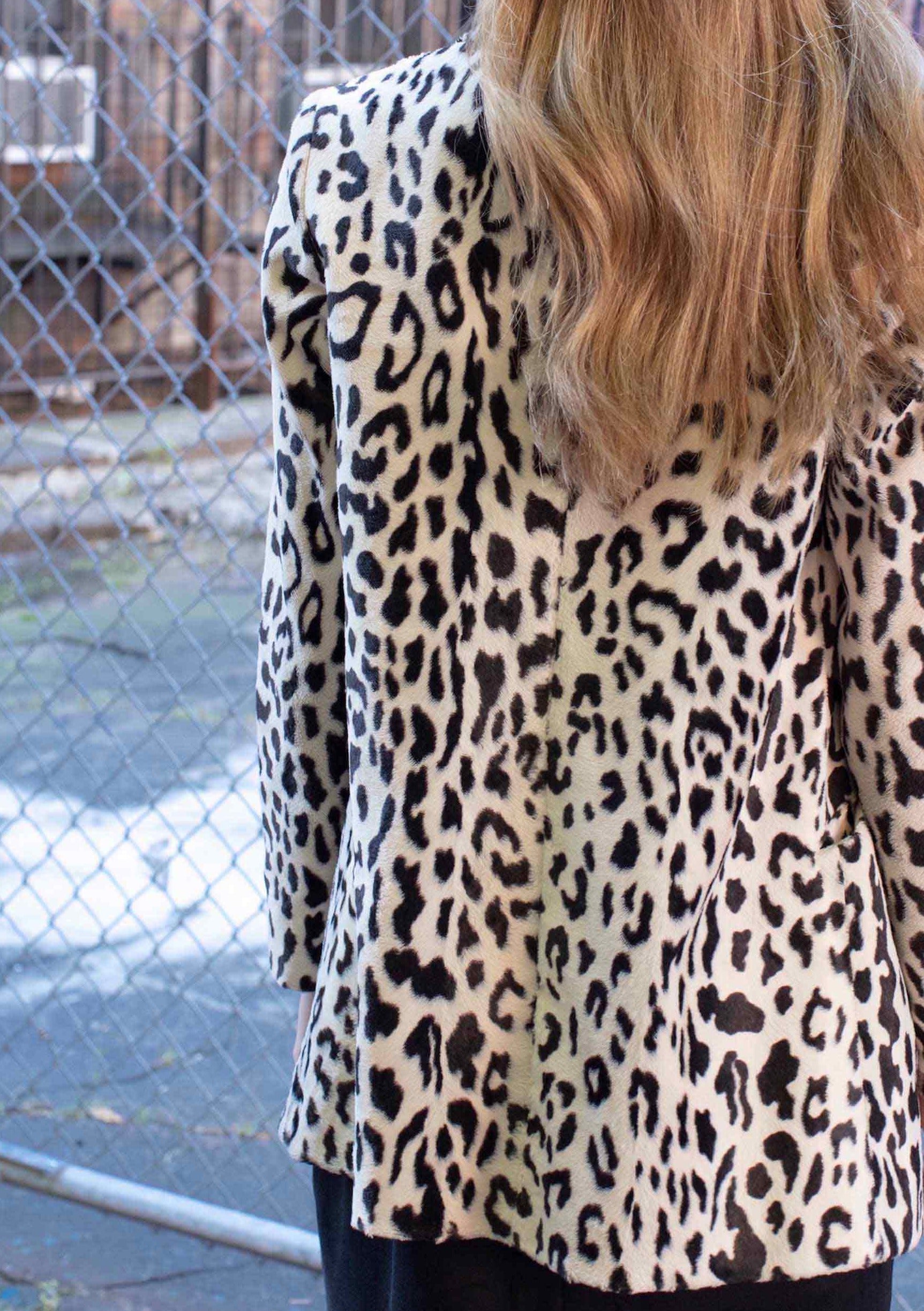 Leopard Print Jacket – SERRANO