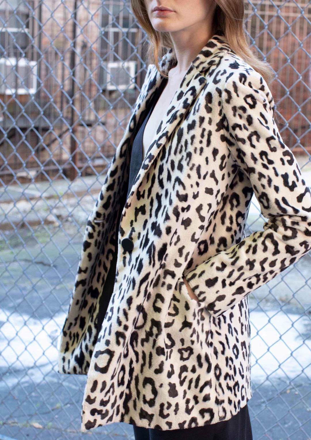 Leopard Print Jacket - SERRANO