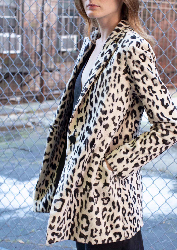 Leopard Print Jacket - SERRANO